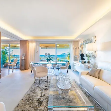 Somptuous 3 Bedroom With Sea-view On The Croisette Apartament