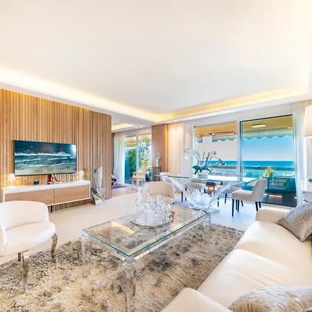 Somptuous 3 Bedroom With Sea-view On The Croisette Apartament