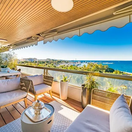 Apartament Somptuous 3 Bedroom With Sea-view On The Croisette
